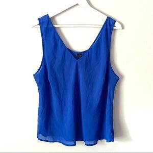 Blue tank top size 2XL